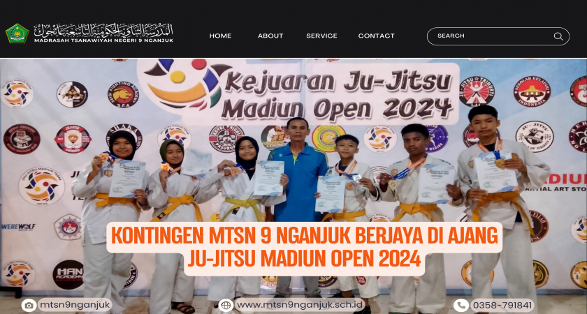 Kontingen MTsN 9 Nganjuk Berjaya di Ajang Ju-Jitsu Madiun Open 2024