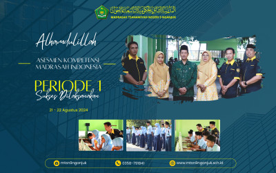 MTsN 9 Nganjuk Sukses Menyelesaikan AKMI 2024 Periode 1