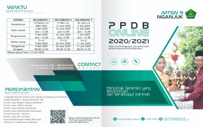 PENERIMAAN PESERTA DIDIK BARU TAHUN 2020