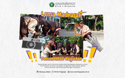 Praktek IPA di MTsN 9 Nganjuk: Mengungkap Jaringan Batang Pepaya